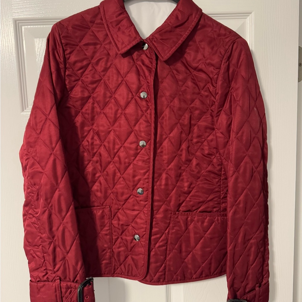 Burberry quilted coat
